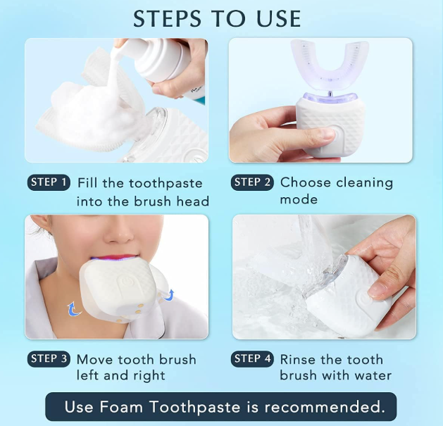 HydroPulse™ Ultrasonic Electric Tootbrush